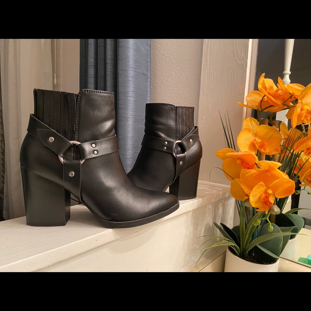 Black booties